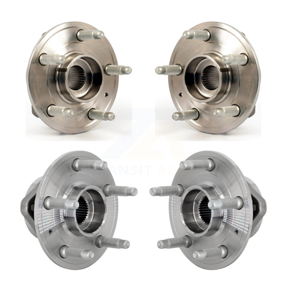 Wheel Bearing & Hub Assembly Front Rear Kit For Chevrolet Camaro