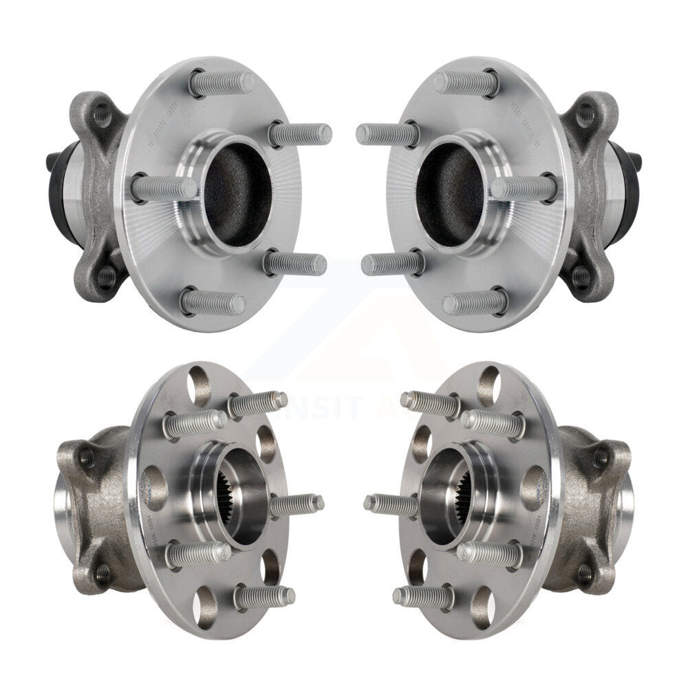 Wheel Bearing & Hub Assembly Front Rear Kit For Lexus IS350 IS250 IS300 IS200t