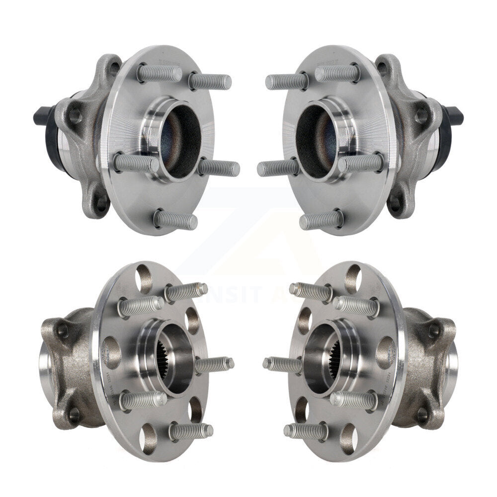 Wheel Bearing & Hub Assembly Front Rear Kit For Lexus GS350 RC350 RC300 GS450h