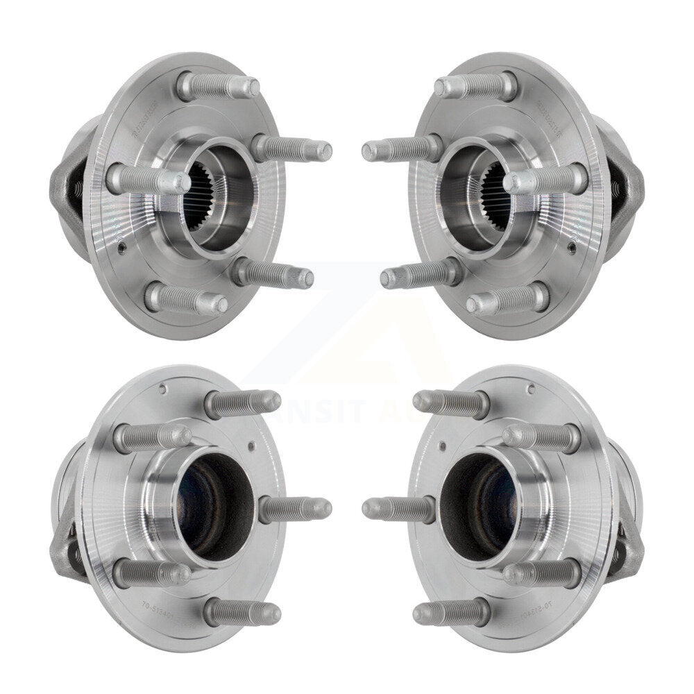 Wheel Bearing & Hub Assembly Front Rear Kit For 2019-2020 Buick Envision FWD
