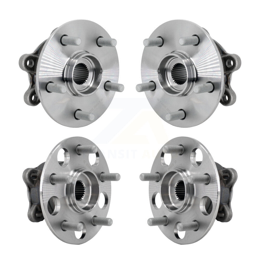 Wheel Bearing & Hub Assembly Front Rear Kit For Toyota RAV4