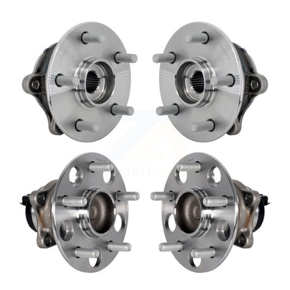 Wheel Bearing & Hub Assembly Front Rear Kit For Toyota RAV4 FWD with GAS engine