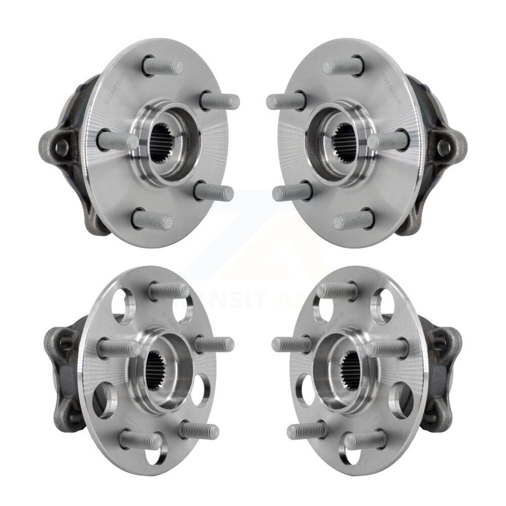Wheel Bearing & Hub Assembly Front Rear Kit For Toyota RAV4 Venza
