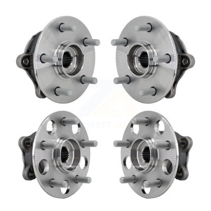 Wheel Bearing & Hub Assembly Front Rear Kit For Toyota RAV4 Venza