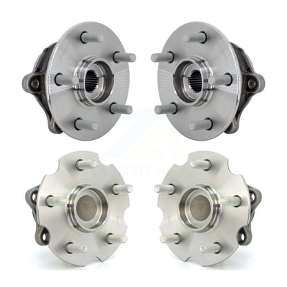 Wheel Bearing & Hub Assembly Front Rear Kit For Toyota RAV4 FWD with GAS engine