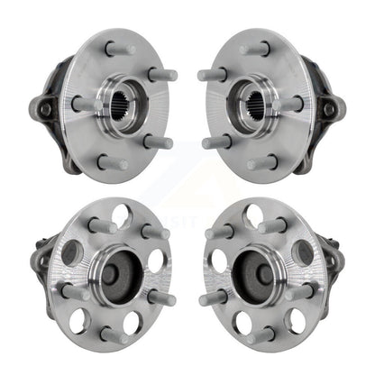 Wheel Bearing & Hub Assembly Front Rear Kit For Toyota RAV4 FWD with GAS engine