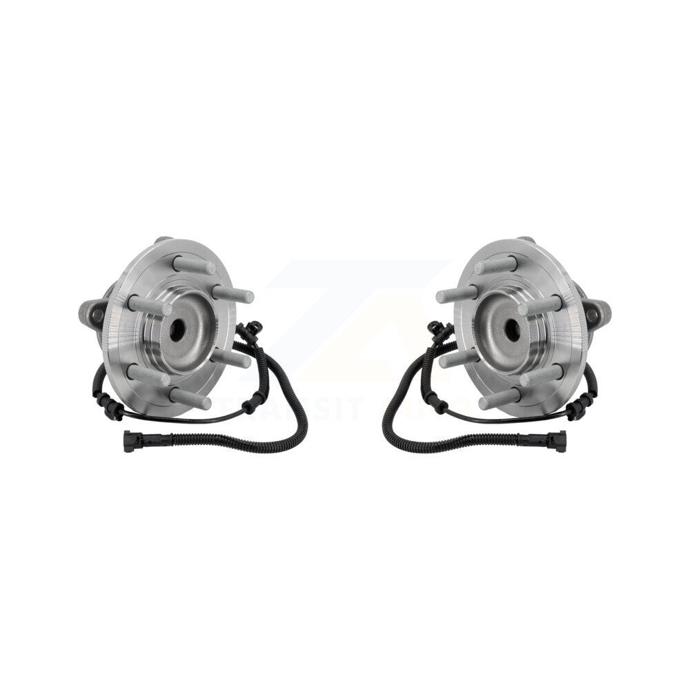 Wheel Bearing And Hub Assembly Front Pair For 2015-2017 Ford F-150 RWD