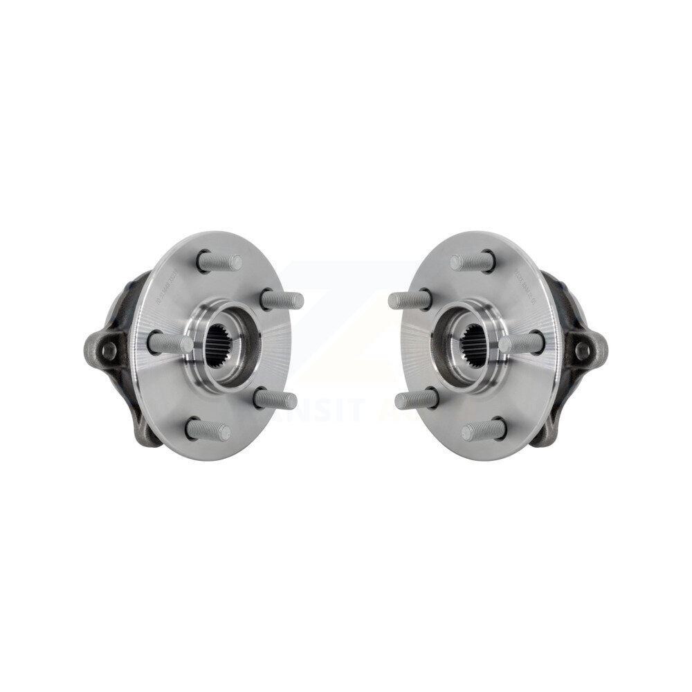 Wheel Bearing And Hub Assembly Front Pair For Toyota RAV4 Venza