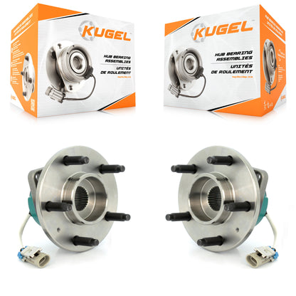 Wheel Bearing And Hub Assembly Front Pair For Cadillac STS AWD