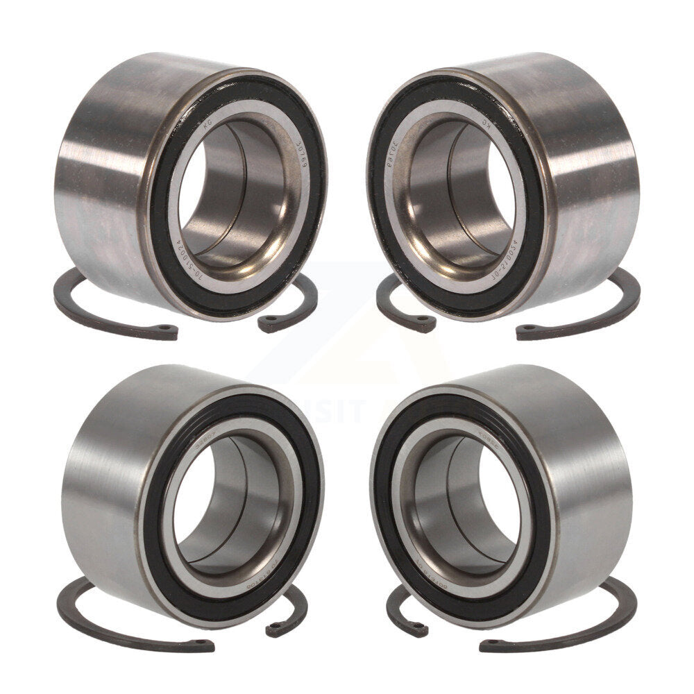 Wheel Bearing Front Rear Kit For 1984-1987 Audi 4000 Quattro