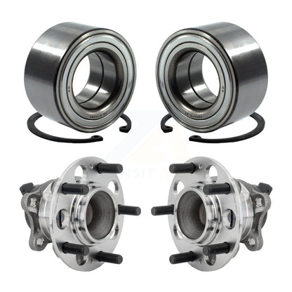 Wheel Bearing And Hub Assembly Front Rear Kit For 2019 Kia Forte 1.6L