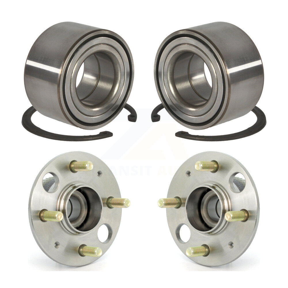 Wheel Bearing And Hub Assembly Front Rear Kit For Honda Civic del Sol