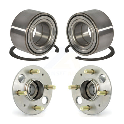 Wheel Bearing And Hub Assembly Front Rear Kit For Honda Civic del Sol