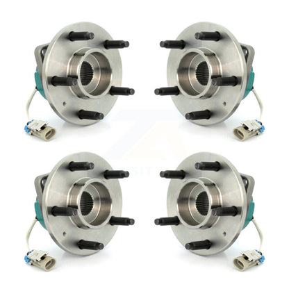 Wheel Bearing & Hub Assembly Front Rear Kit For Cadillac STS
