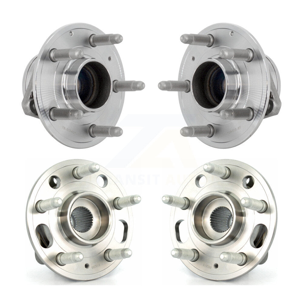 Wheel Bearing & Hub Assembly Front Rear Kit For Cadillac CTS