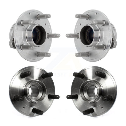 Wheel Bearing & Hub Assembly Front Rear Kit For Cadillac CTS