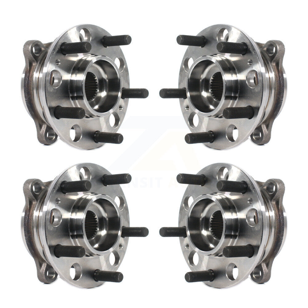 Wheel Bearing & Hub Assembly Front Rear Kit For 2016-2020 Kia Sorento AWD