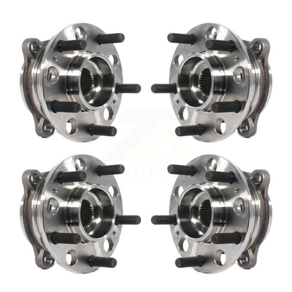 Wheel Bearing & Hub Assembly Front Rear Kit For 2016-2020 Kia Sorento AWD