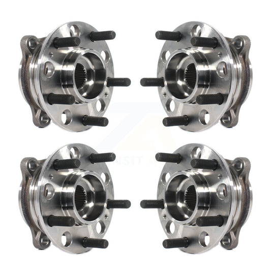 Wheel Bearing & Hub Assembly Front Rear Kit For 2016-2020 Kia Sorento AWD
