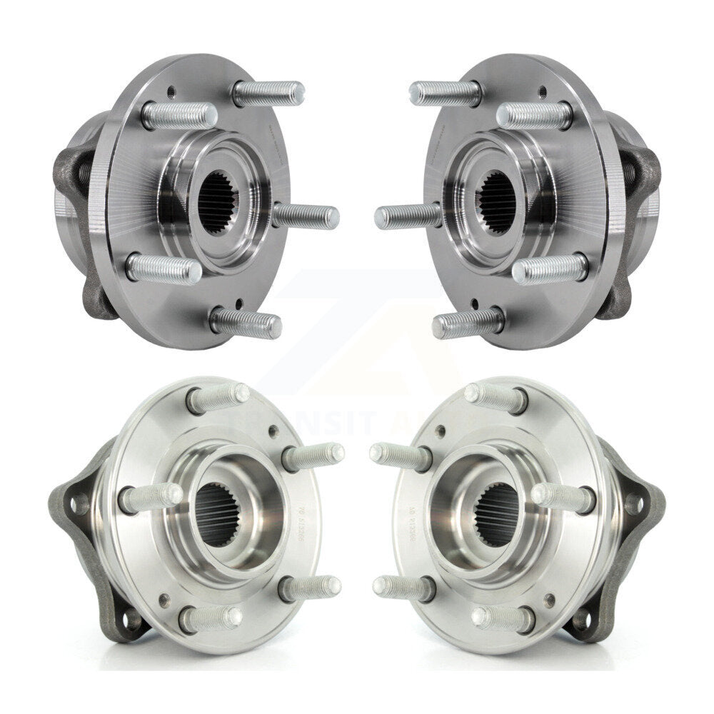 Wheel Bearing & Hub Assembly Front Rear Kit For 2016-2017 Kia Rondo