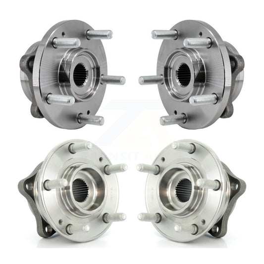 Wheel Bearing & Hub Assembly Front Rear Kit For 2016-2017 Kia Rondo