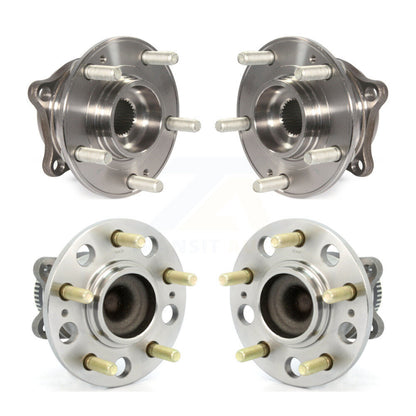 Wheel Bearing & Hub Assembly Front Rear Kit For Hyundai Sonata Kia Cadenza
