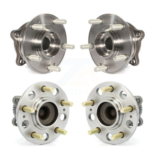 Wheel Bearing & Hub Assembly Front Rear Kit For Hyundai Sonata Kia Cadenza