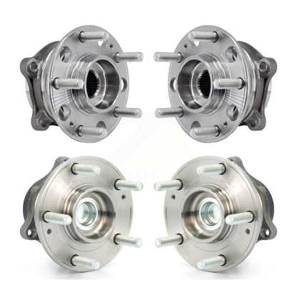 Wheel Bearing & Hub Assembly Front Rear Kit For 2019-2020 Hyundai Santa Fe FWD