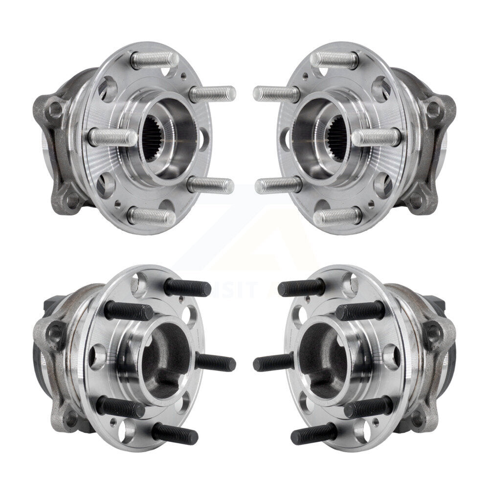 Wheel Bearing Hub Assembly Front Rear Kit For Hyundai Santa Fe Kia Palisade Cruz