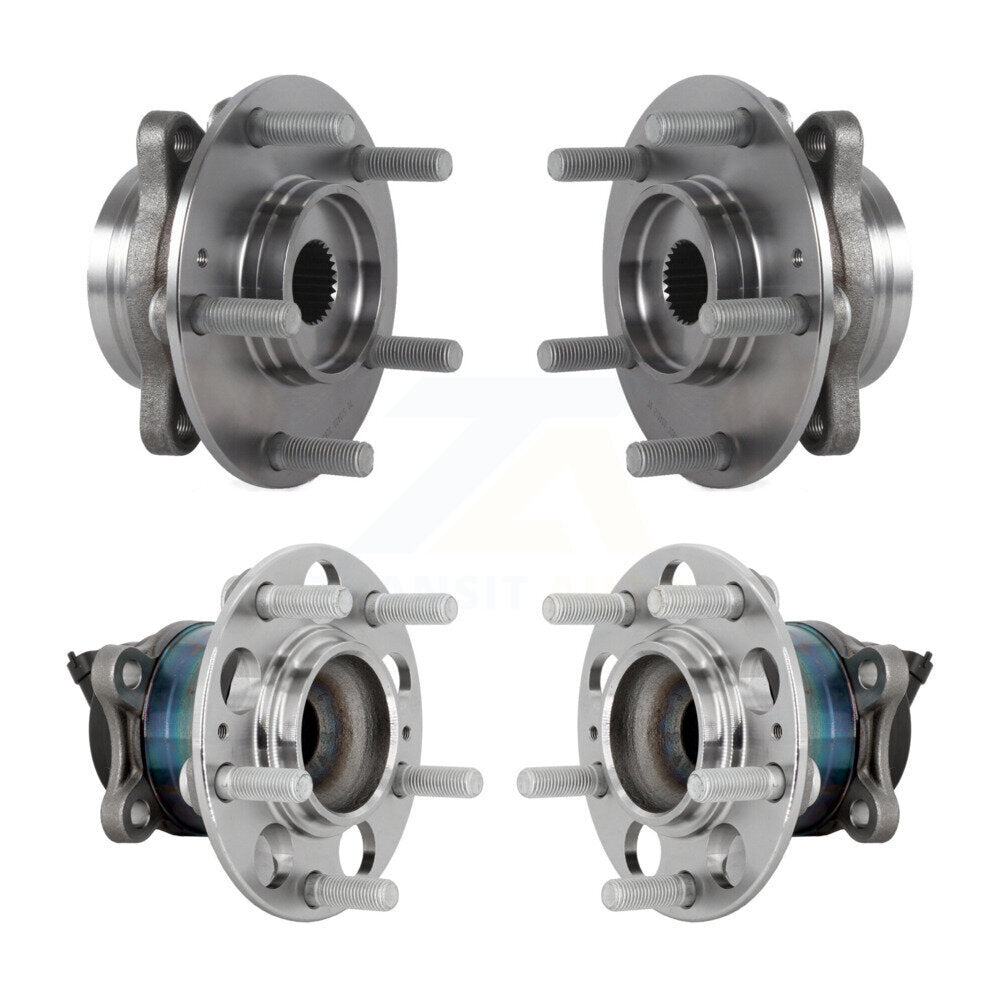 Wheel Bearing & Hub Assembly Front Rear Kit For 2021-2023 Hyundai Elantra 2.0L