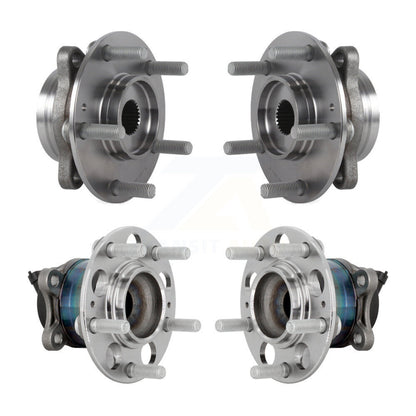 Wheel Bearing & Hub Assembly Front Rear Kit For 2021-2023 Hyundai Elantra 2.0L