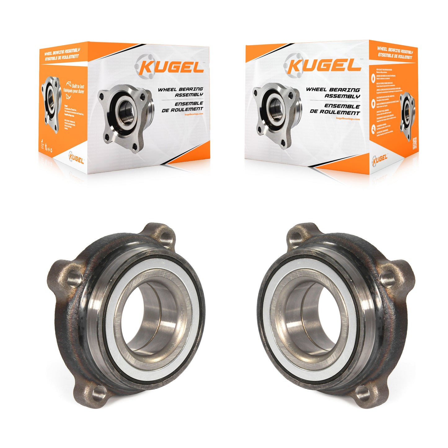 Wheel Bearing Assembly Rear Pair For 2012-2015 BMW X1