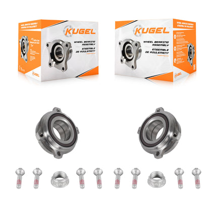 Wheel Bearing Assembly Rear Pair For Mercedes-Benz C300 C43 AMG C400 C450 C350e
