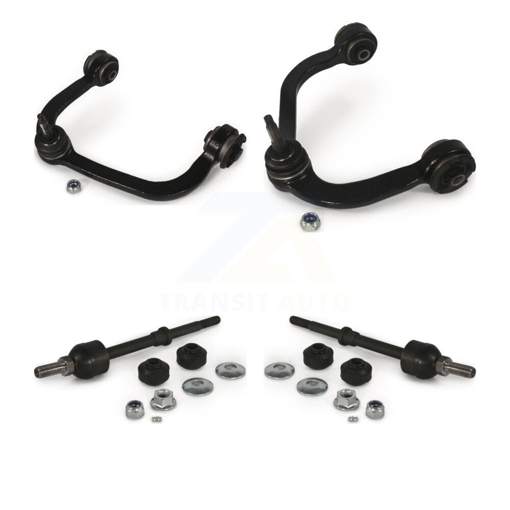 Control Arm And Ball Joint Link Front Kit For Ford F-150 Lincoln Mark LT 4WD