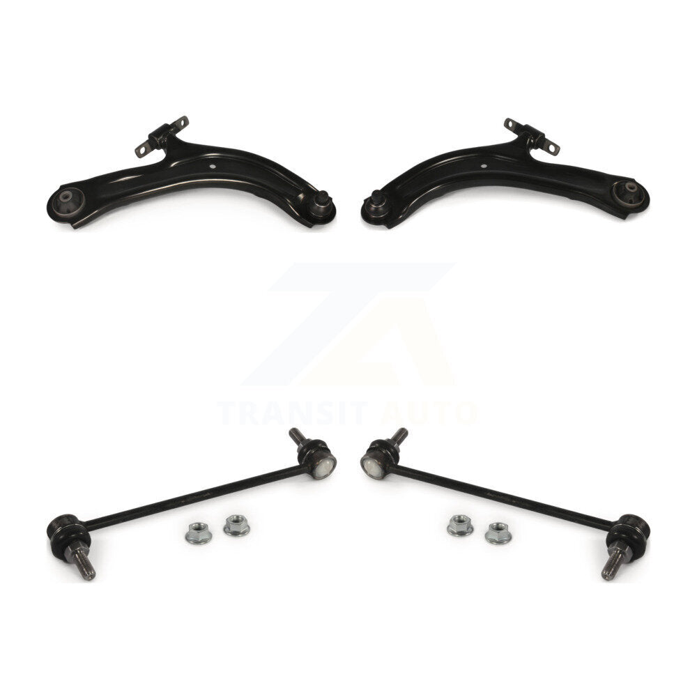 Suspension Control Arm And Ball Joint Link Front Kit For 2007-2012 Nissan Sentra