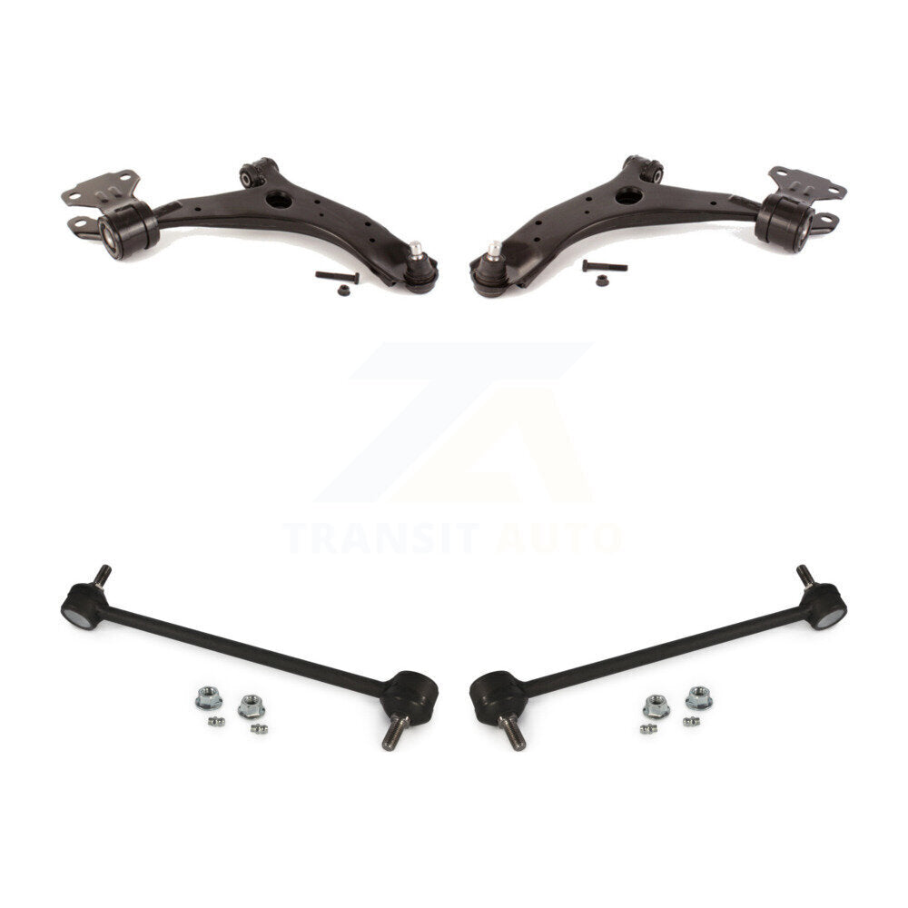 Suspension Control Arm And Ball Joint Link Front Kit For 2010-2013 Mazda 3 Sport