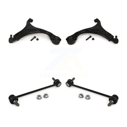 Control Arm & Ball Joint Link Front Kit For 2013-2014 Hyundai Sonata GAS engine