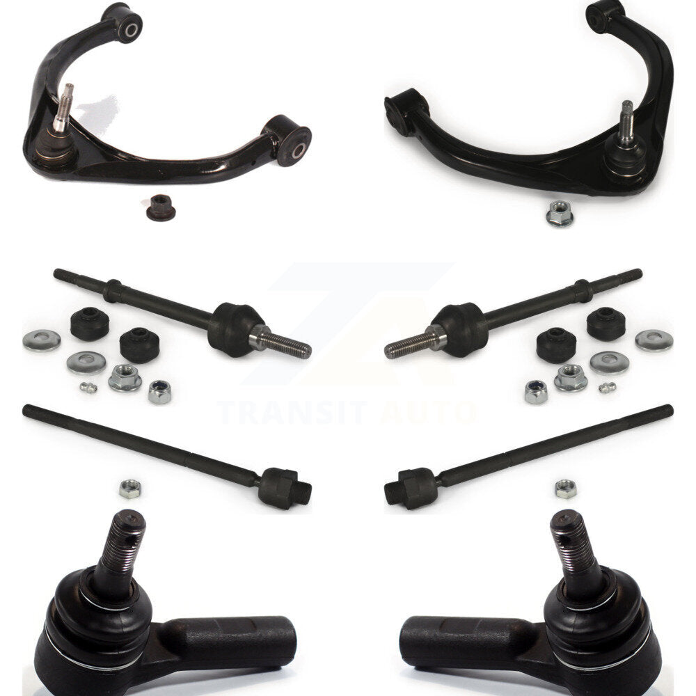 Suspension Control Arm Ball Joint Tie Rod End Link Front Kit (8Pc) For Ram 1500