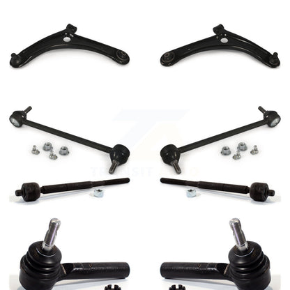 Suspension Arm And Ball Joint Tie Rod End Link Front Kit (8Pc) For Jeep Patriot