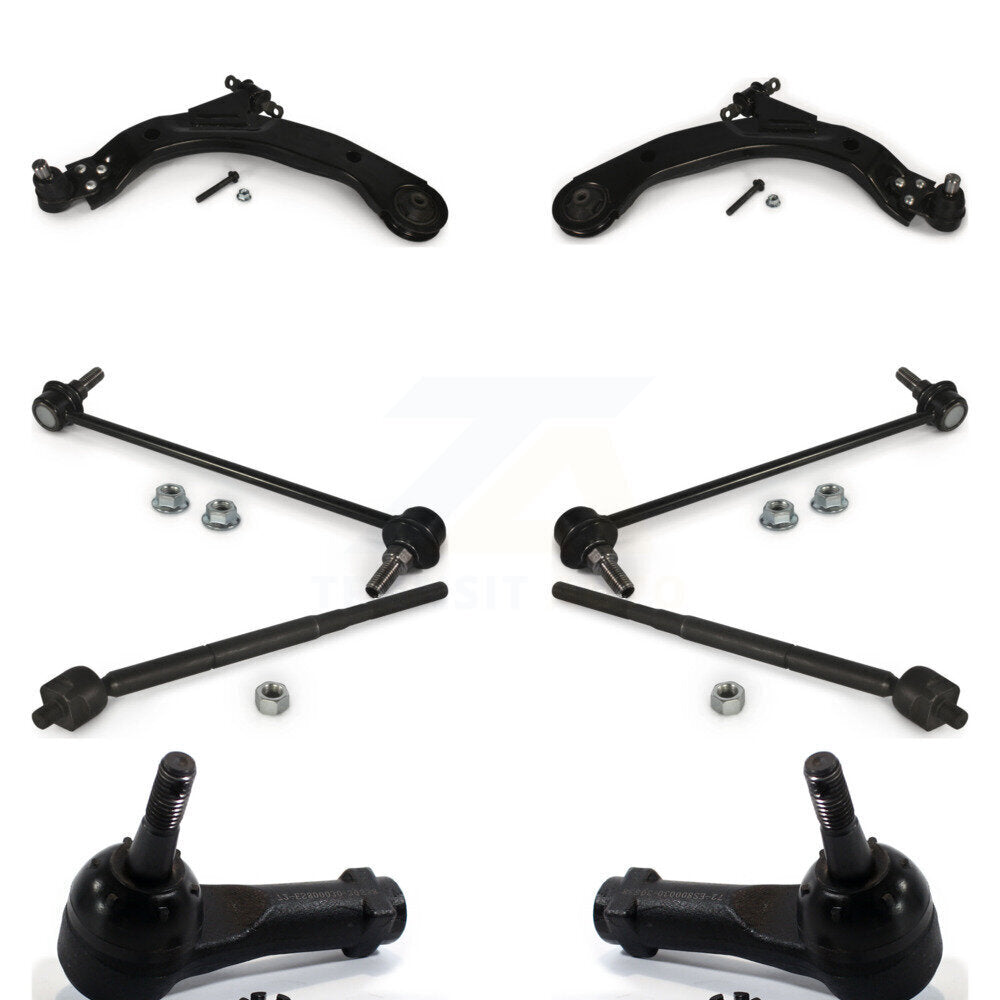 Suspension Control Arm And Ball Joint Tie Rod End Link Front Kit For Saturn Ion