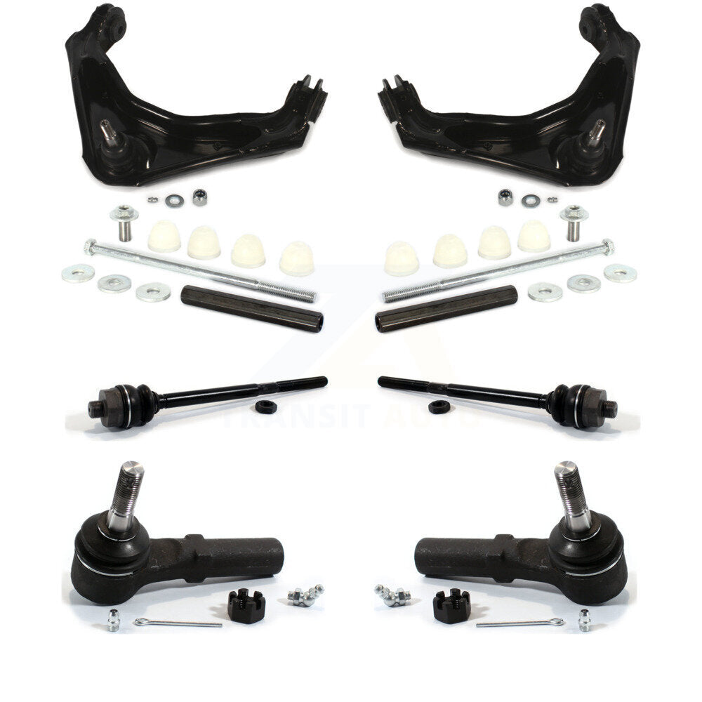 Suspension Arm Ball Joint Tie Rod End Link Front Kit For Chevrolet GMC Sierra HD