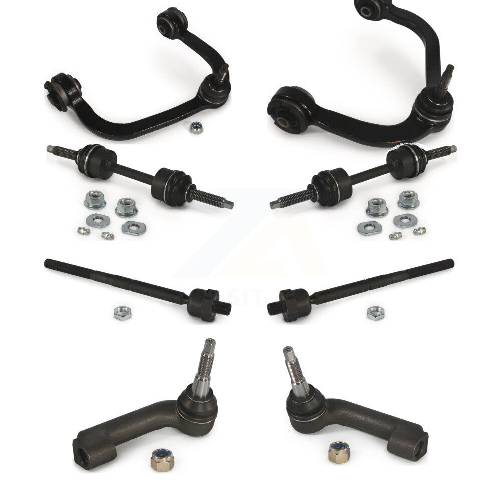 Suspension Control Arm And Ball Joint Tie Rod End Link Front Kit For Ford F-150