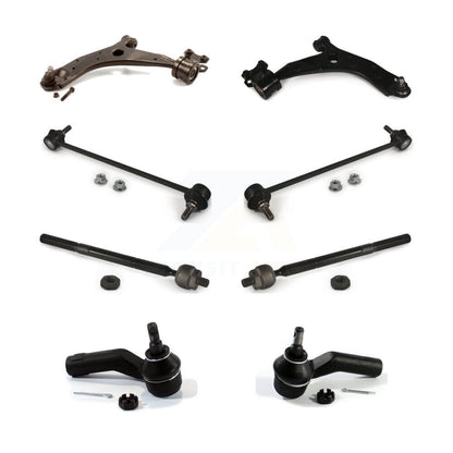 Suspension Arm & Ball Joint Tie Rod End Link Front Kit (8Pc) For Mazda 3 5 Sport