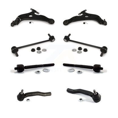 Suspension Arm And Ball Joint Tie Rod End Link Front Kit (8Pc) For Toyota Sienna