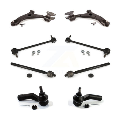 Suspension Arm And Ball Joint Tie Rod End Link Front Kit (8Pc) For Mazda 3 Sport