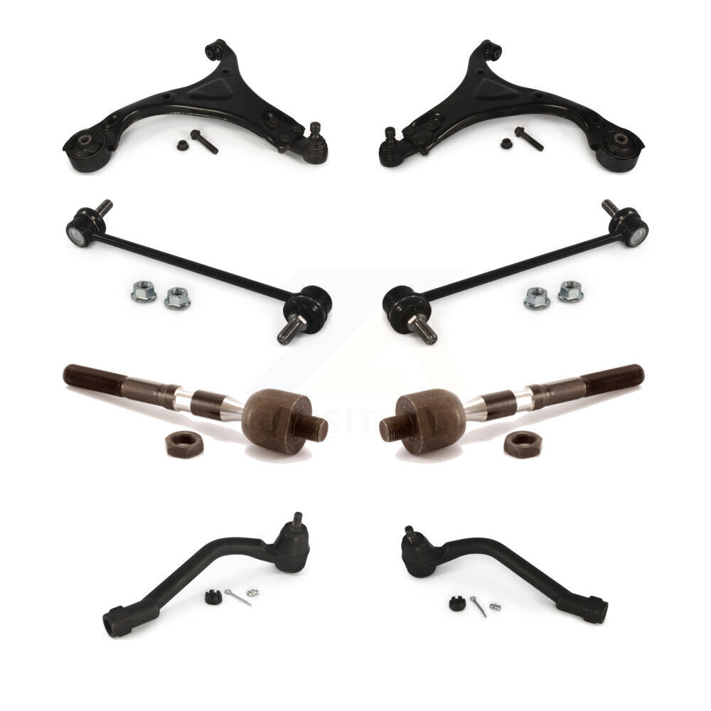 Suspension Control Arm Ball Joint Tie Rod End Link Front Kit For Hyundai Sonata
