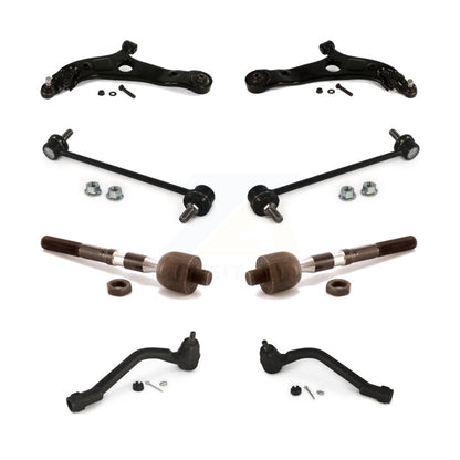 Suspension Control Arm Ball Joint Tie Rod End Link Front Kit (8Pc) For Kia Azera