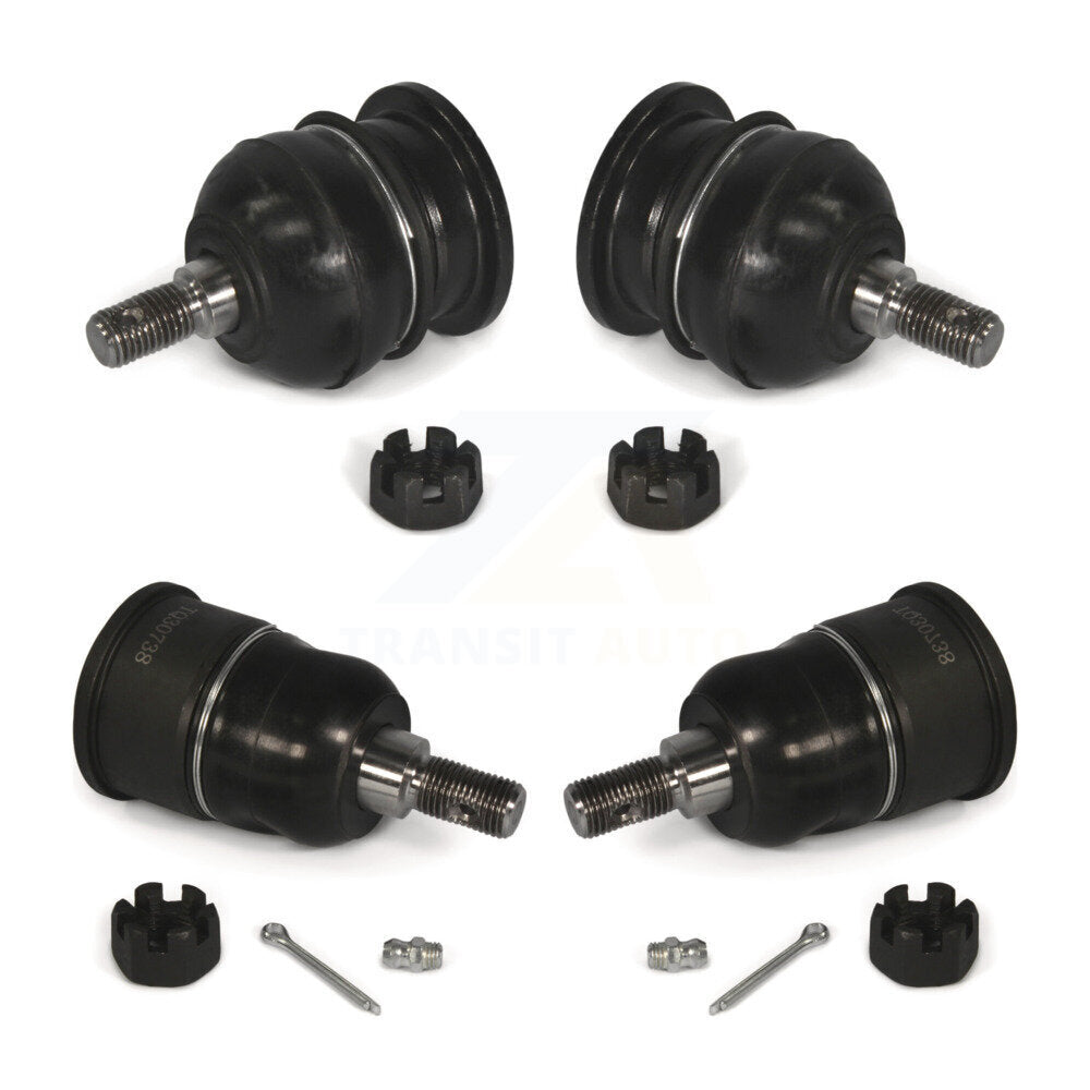 Lower & Upper Ball Joints Front Kit For Honda Accord Acura TSX Crosstour