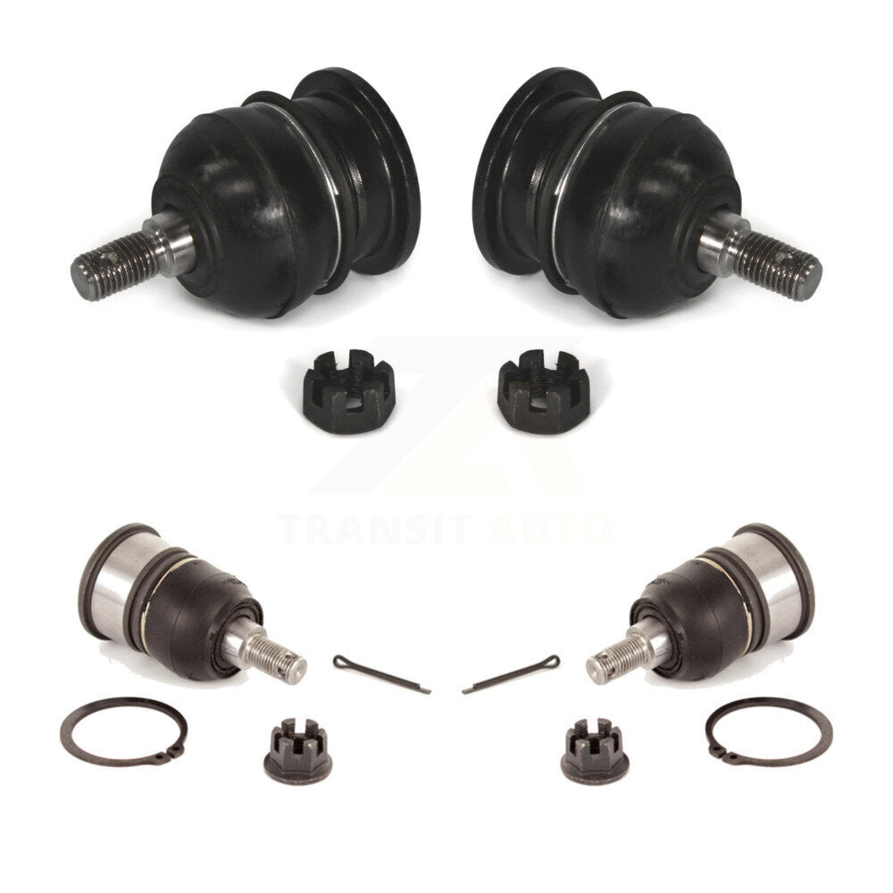 Lower & Upper Suspension Ball Joints Front Kit For 1996-2004 Acura RL