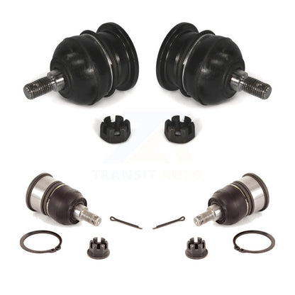 Lower & Upper Suspension Ball Joints Front Kit For 1996-2004 Acura RL